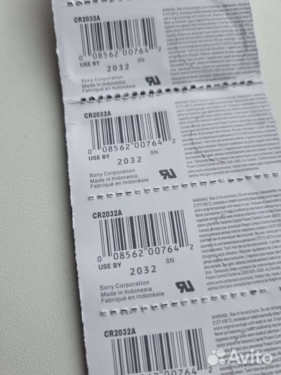 Батарейка CR2032