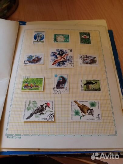 Тематические альбомчики марок СССР