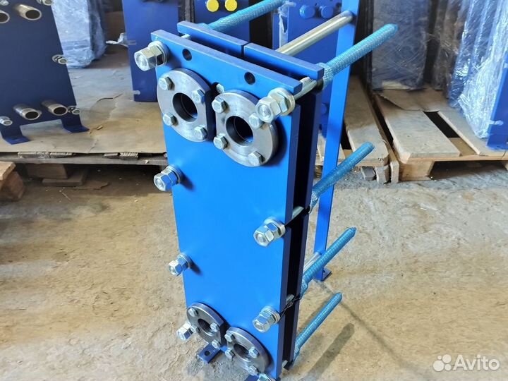 Теплообменник для отопления 1200м2 SN14-13, 120кВт