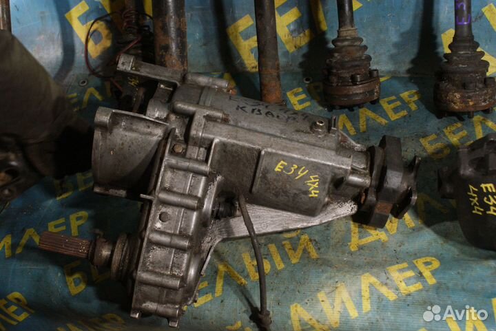 Полный swap BMW E34 4X4