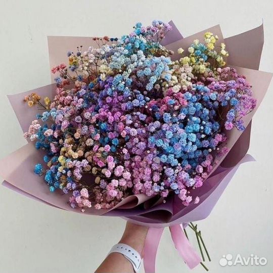 Гипсофила букет цветы