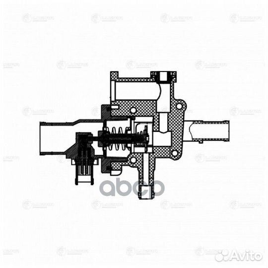 Термостат Chevrolet Cruze (09) /Aveo T300 (11) (в