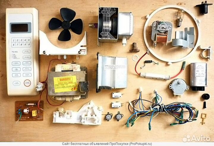 Запчасти для Микроволновых печей