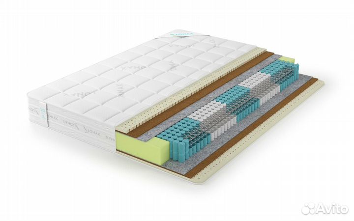 Матрас Lonax Medium Light S1000 5 Zone 140х200