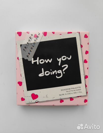 Палетка теней Revolution новая