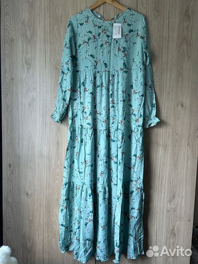 Платье в пол, длинное, 42-44-46 размер