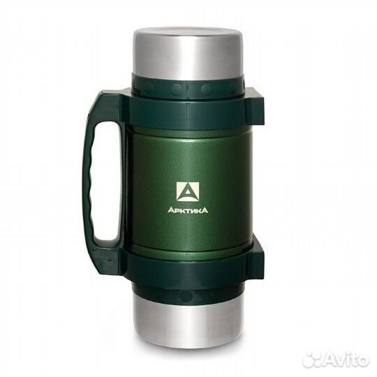 Термос вакуумный серия 202 Арктика 2л, зеленый