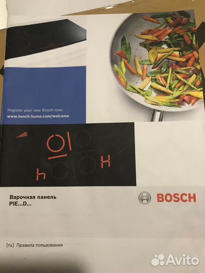 Варочная панель электрическая bosch