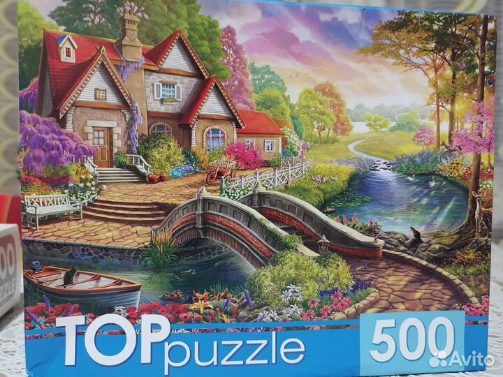 Пазлы 500, 1000, 1500 деталей