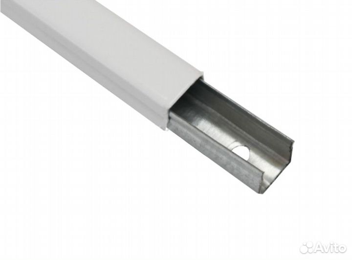 Кабель-канал металлический оцинкованный ккмо 25х20