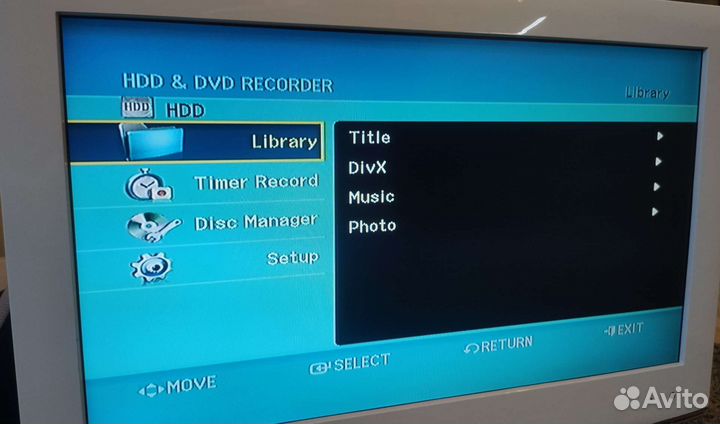 Рекордер Samsung dvd-hr775