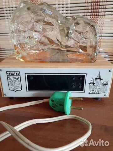 Часы настольные СССР с подсветкой