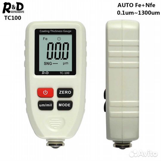 Толщиномер R&D TC-100, белый. Новый