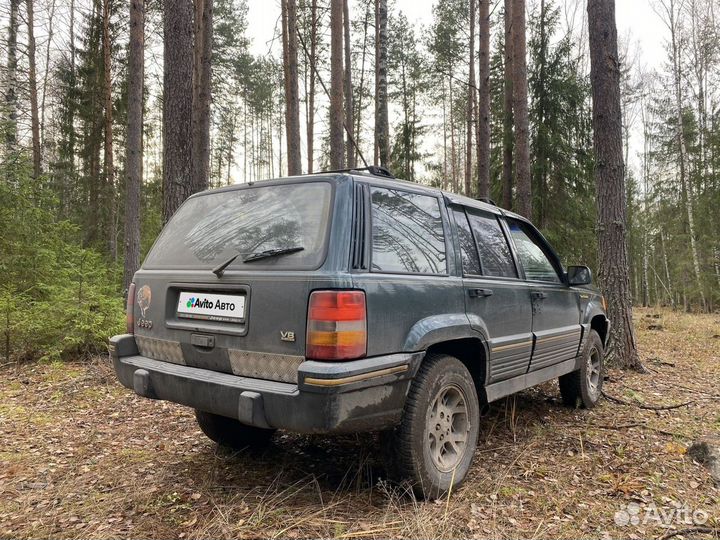 Jeep Grand Cherokee 5.2 AT, 1992, 300 000 км