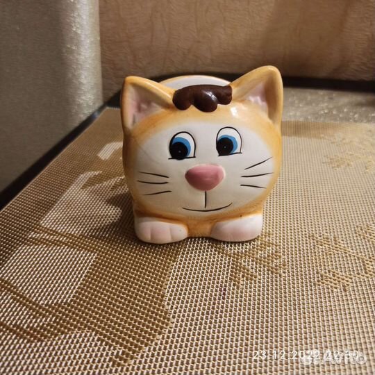 Зайка символ года. Для зубочисток и салфетница