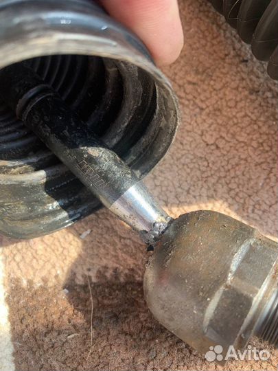 Наконечки, тяги рулевые, пыльники w 210 комплект