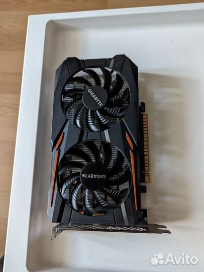 Видеокарта PCI-E Gigabyte GeForce GTX 1050 OC 2048