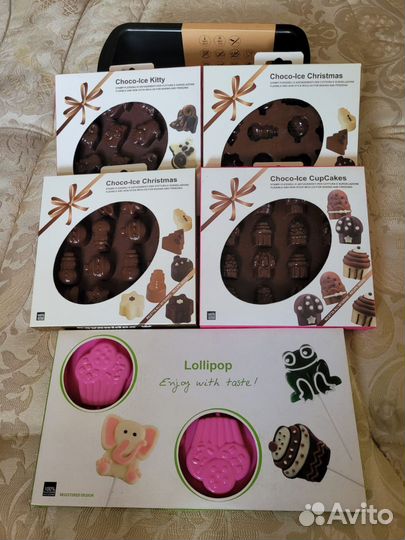 Силиконовые формы для выпечки мыла