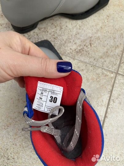 Лыжные ботинки детские 30 nordway