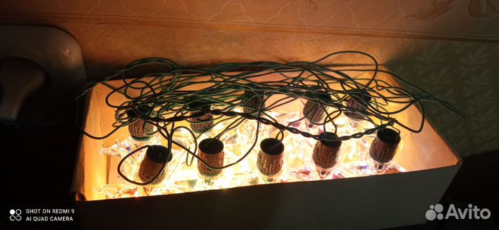 Новогодняя гирлянда СССР