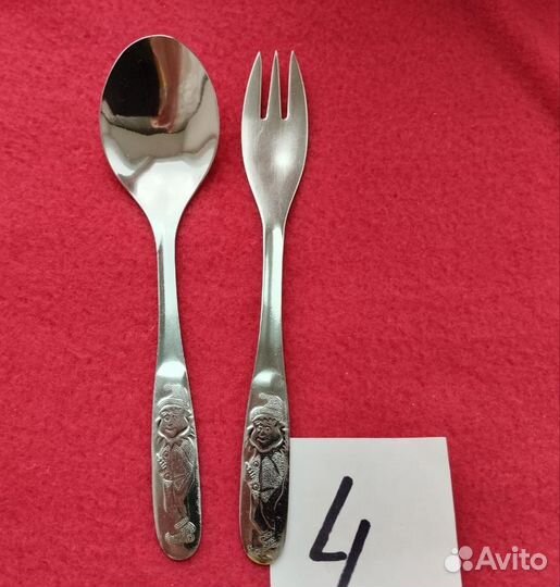 Детские вилки, ложки