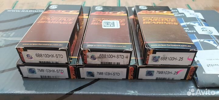 Вкладыши комплект ACL Race Series 1JZ-GTE/2JZ-GTE