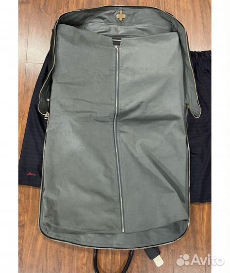 Кожаные кофр из кожи на молнии Brioni