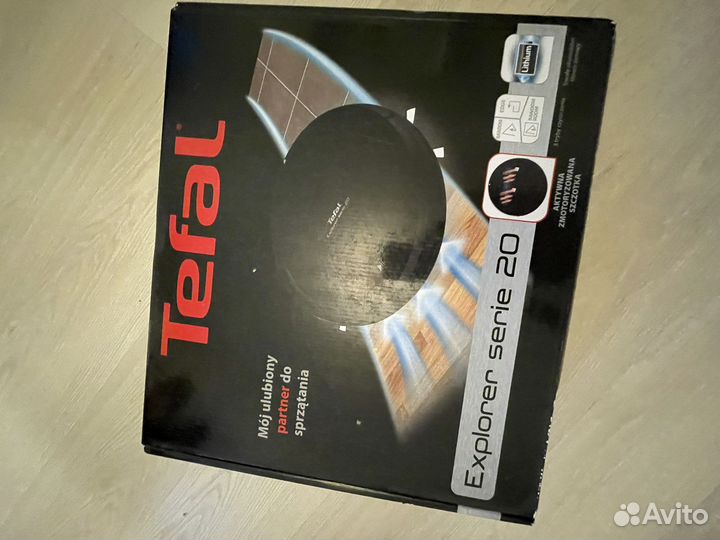 Новый робот-пылесос Tefal RG6825WH
