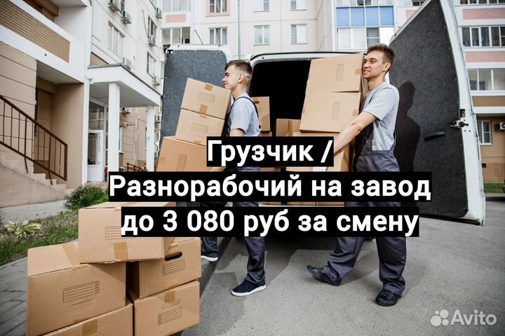 Разнорабочий. Доход еженедельно