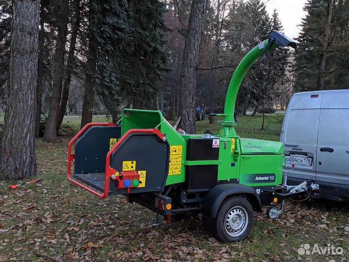 Измельчитель веток Greenmech Arborist 150