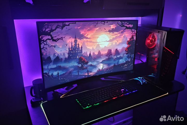 Игровой пк rtx 3070/core i7