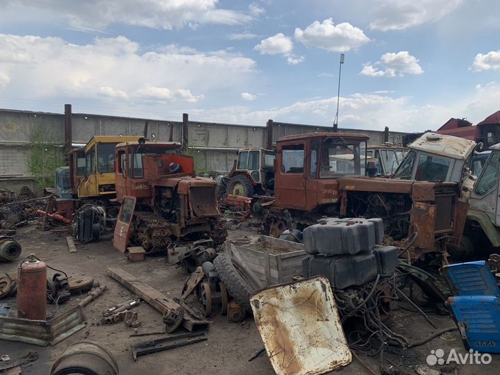 Разбор дт-75, Т-4, вт-100