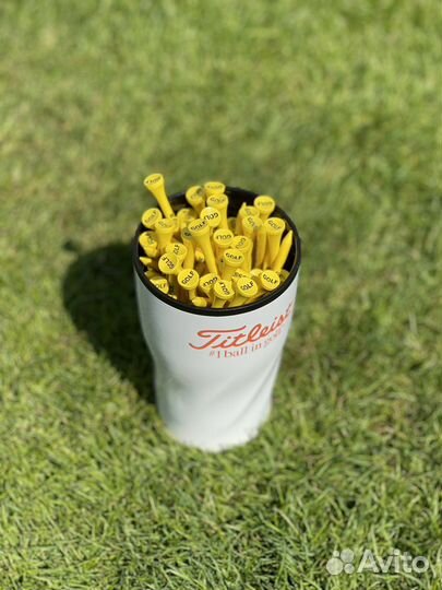 Ти тишки для гольфа желтые