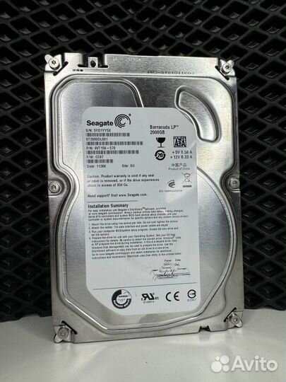 Жесткий диск Seagate Barracuda LP 2 TB + скупка