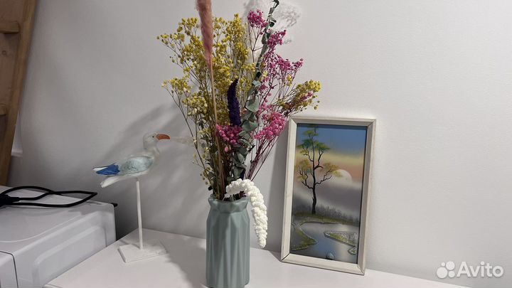 Букет из сухоцветов интерьерный