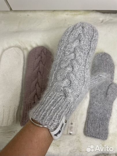 Варежки пух норки