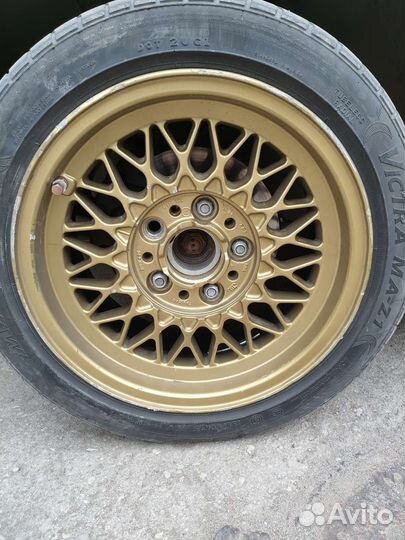 Диски bbs r15 оригинал с резиной на ваз