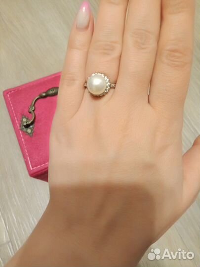 Кольцо серебряное