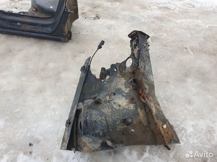 Лонжерон передний левый Polo Sedan V Поло Седан 5