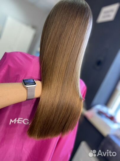 Кератиновое выпрямление/ботокс волос