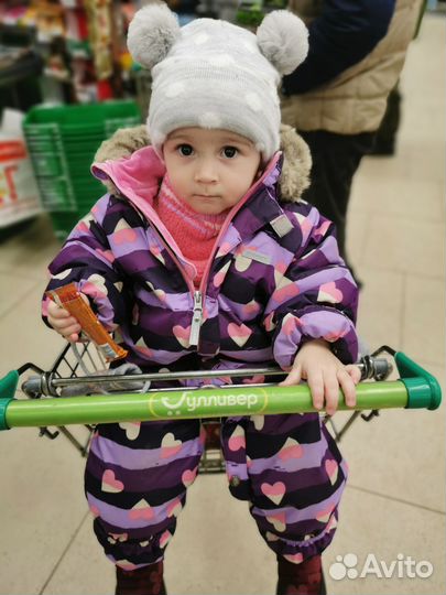 Зимний комбинезон kerry 86 для девочки