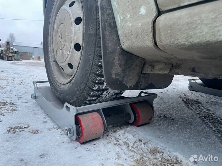 Тележка для эвакуатора и ремонта авто п/у колеса