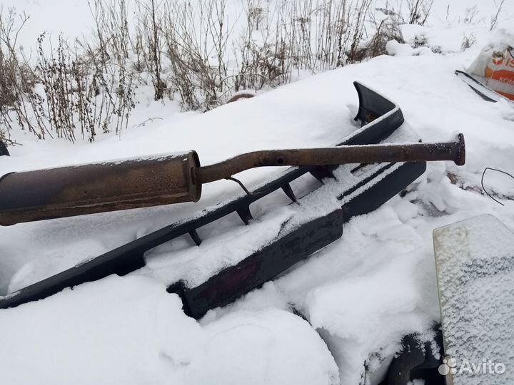 Глушитель chevrolet niva под газовый баллон