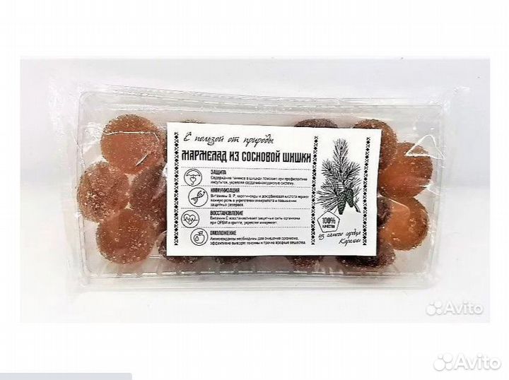 Мармелад из сосновой шишки опт