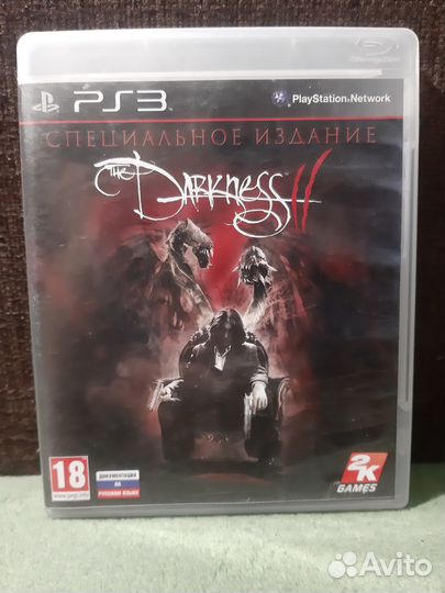 Диск на PS3. Darkness