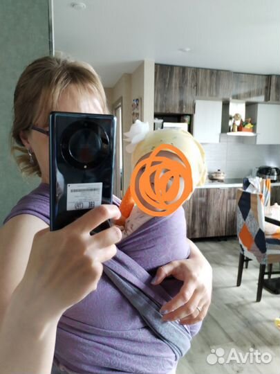 Слинг шарф с рождения Diva milano