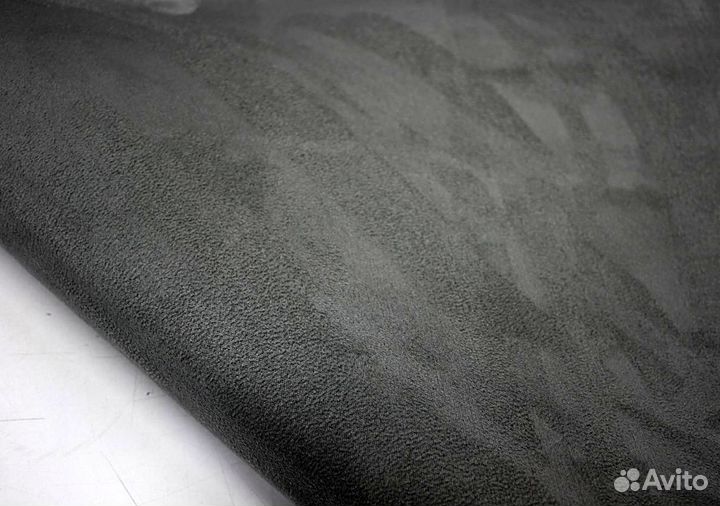 Алькантара темно-серый