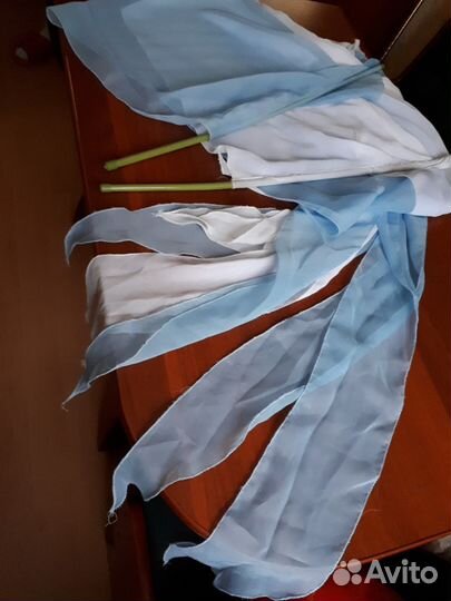 Флаги для танцев на палочках