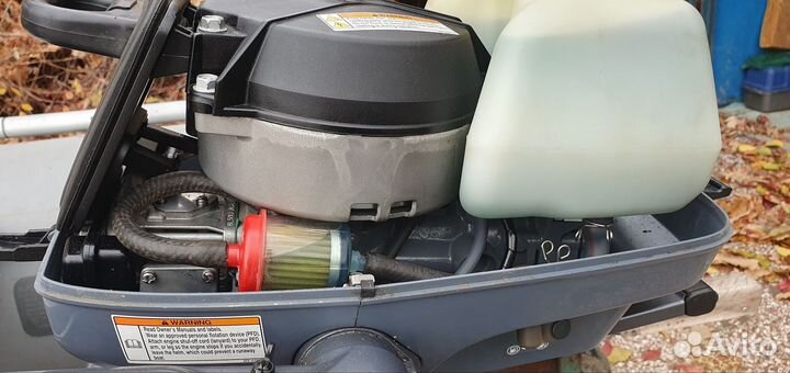 Двигатель ямаха и лодка рафер 270