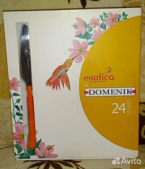 Набор столовых приборов ложки вилки ножи посуда